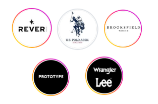Marcas US Polo Assn, Wrangler, Lee, Prototype, Brooksfield y Rever Pass