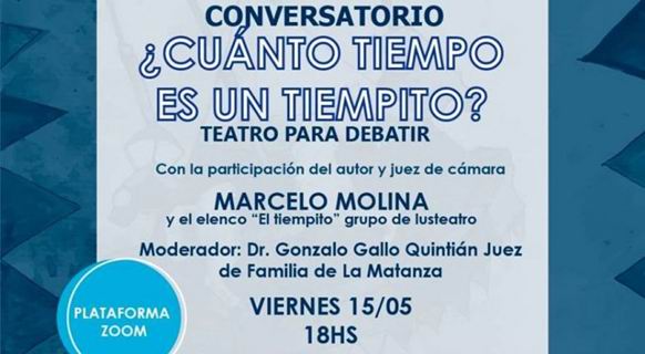 FAM invita al Conversatorio «¿Cuánto Tiempo es un Tiempito?», Teatro para Debatir
