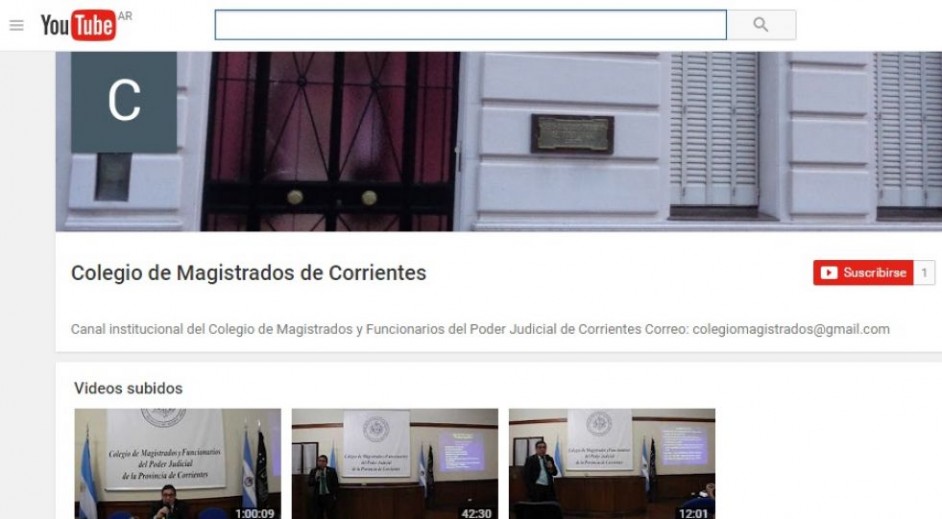 El Colegio cuenta con canal institucional de YOU TUBE