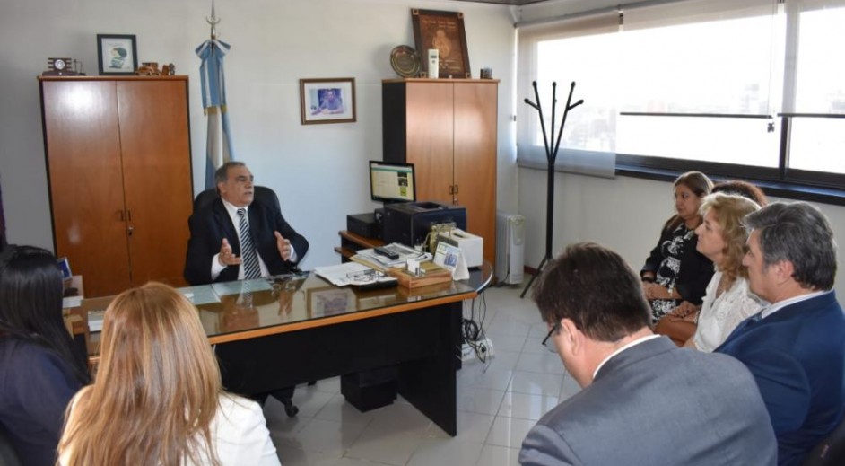 La Comisión Directiva se reunió con el Fiscal General, Dr. César Sotelo