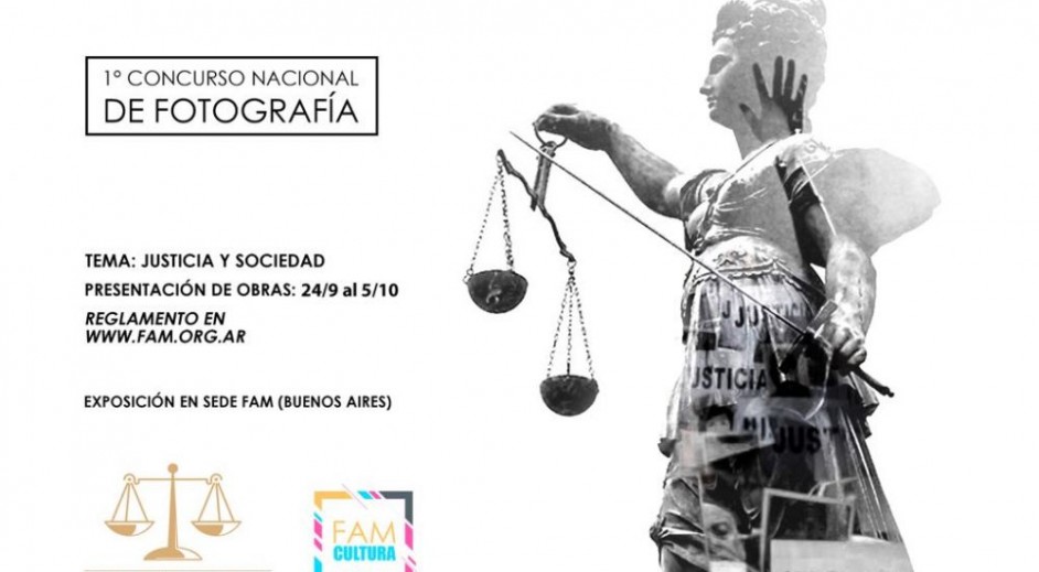 1º Concurso Nacional de Fotografía de FAM: “Justicia Y Sociedad”