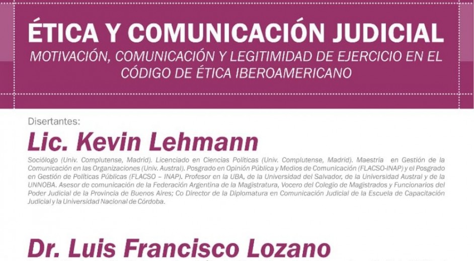 Jornada sobre Ética y Comunicación