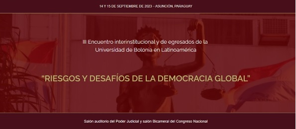 Dra Masferrer participará del III Encuentro Interinstitucional y de Egresados de la Universidad de Bolonia en Latinoamérica