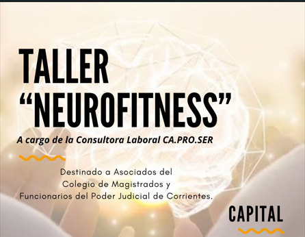 Taller sobre Neurofitness junto a Caproser